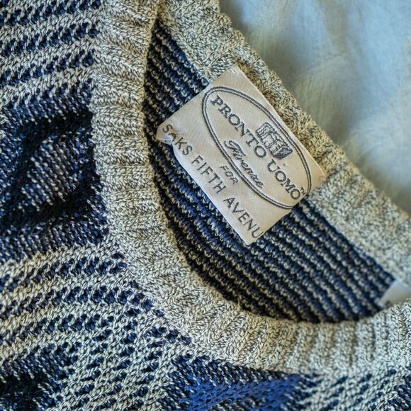 Vintage geometric crewneck sweater - Picture 2 of 3